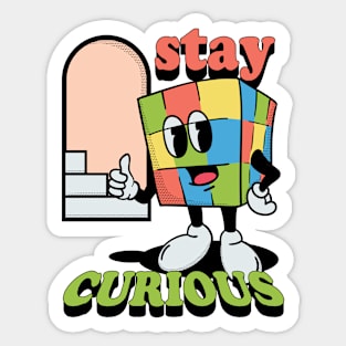 Stay Curious Sticker